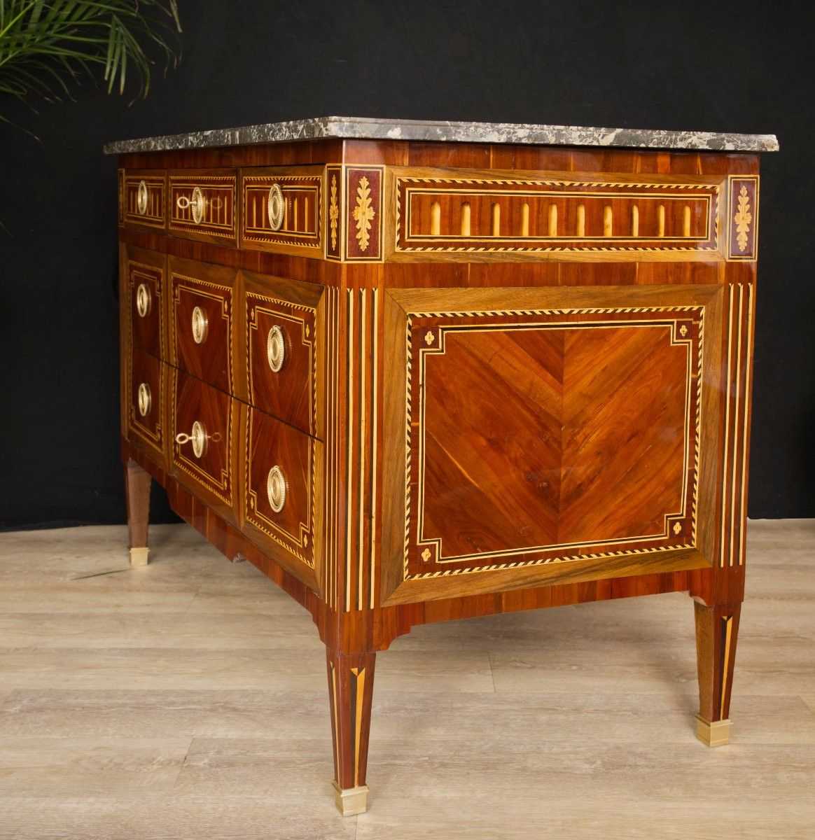 Louis XVI Chest Of Drawers-photo-2