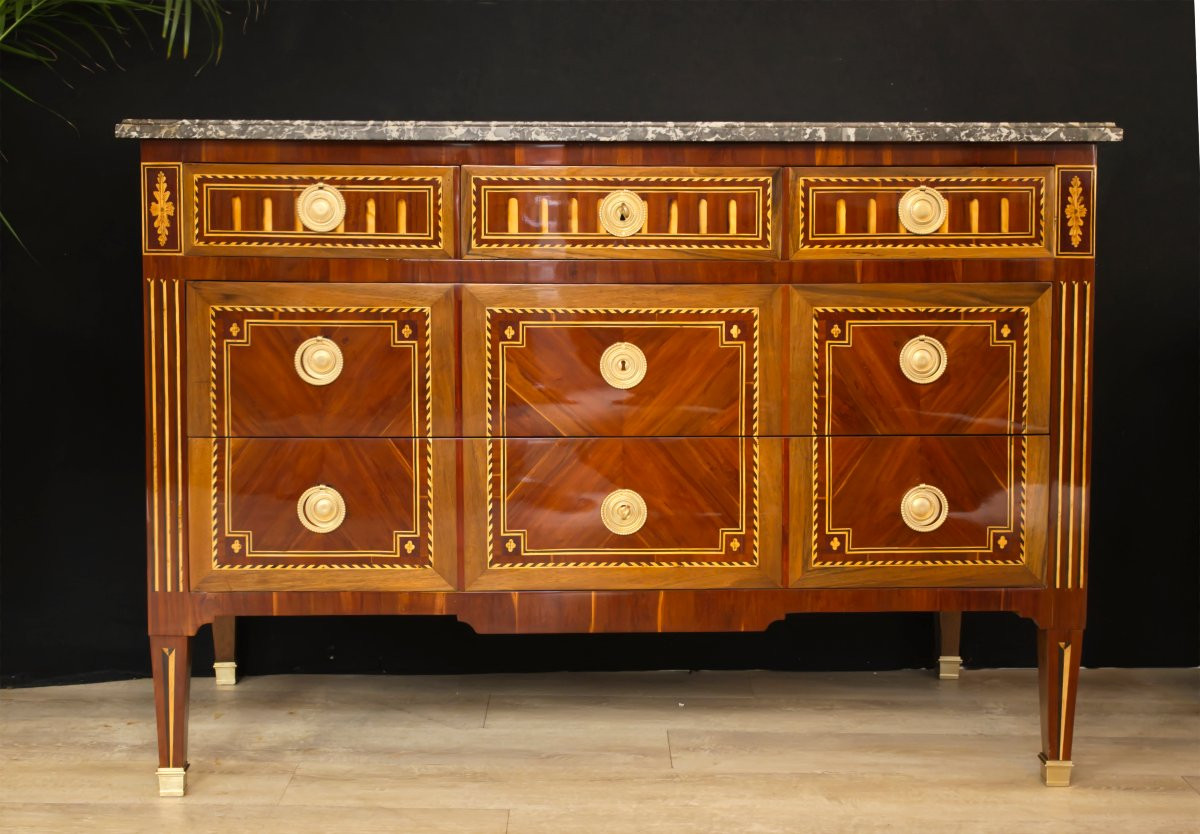 Louis XVI Chest Of Drawers-photo-4