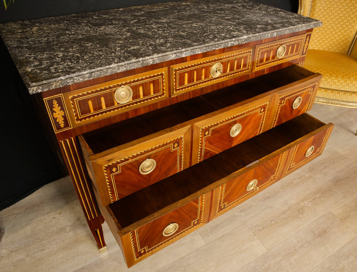 Louis XVI Chest Of Drawers-photo-3