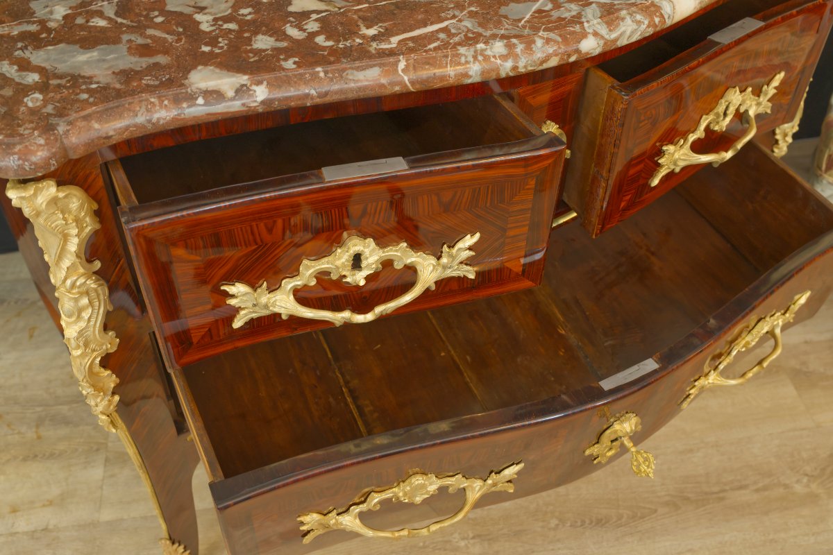 Regency Chest Of Drawers Stamped "hedouin"-photo-7