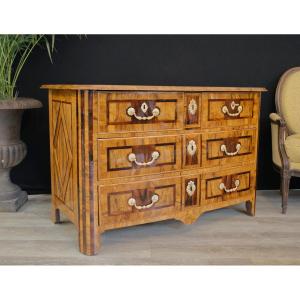 Commode Louis XIV en Olivier 