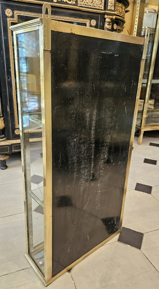 Siegel Brass Wall Display Case                                                         -photo-2