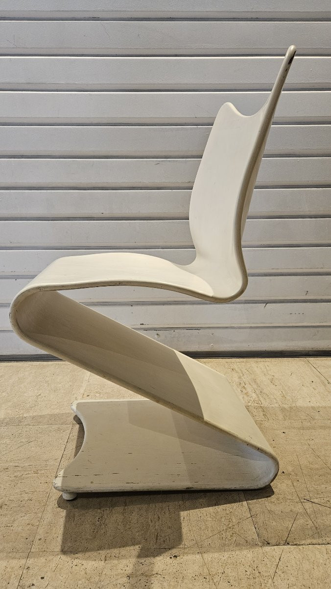 S Chair Model No. 275 By Verner Panton For Thonet, 1965-photo-3