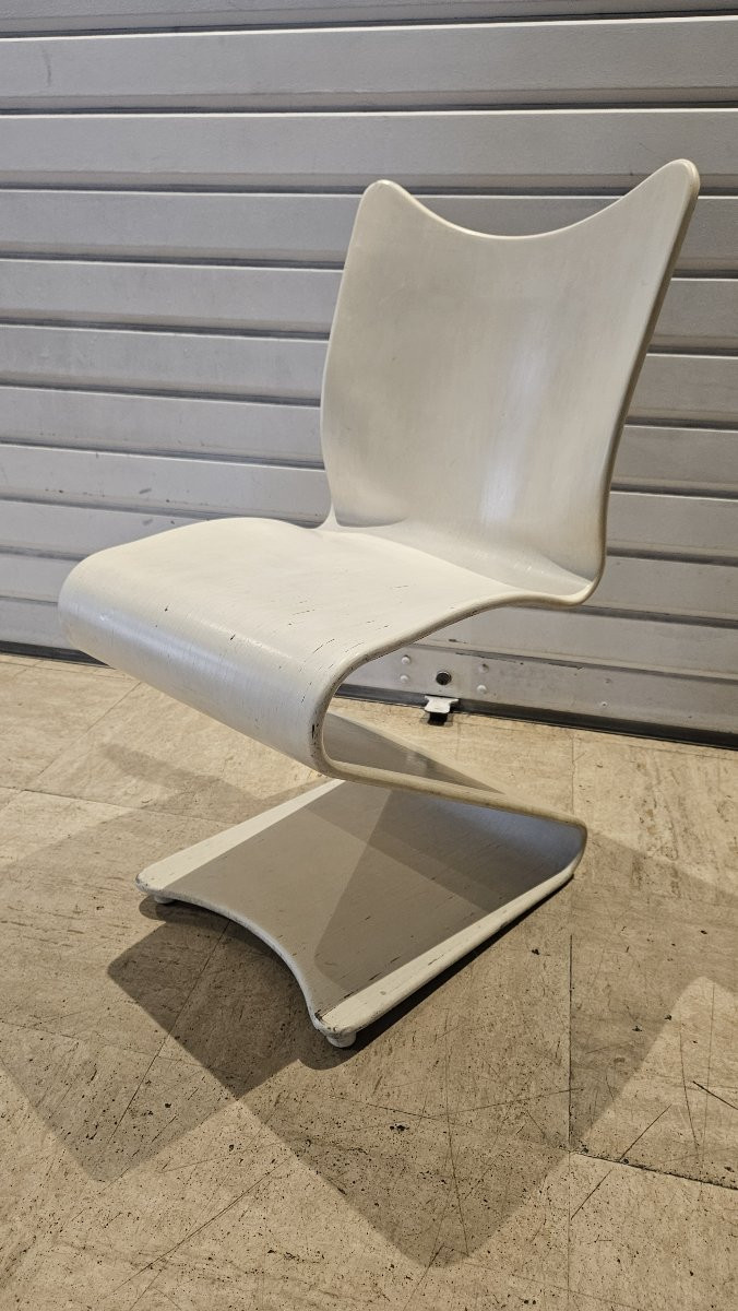 Chaise S Modèle No. 275 par Verner Panton pour Thonet, 1965