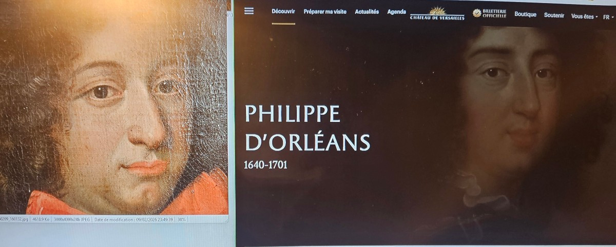 Portrait de Philippe Ier de Bourbon, duc d'Orléans.-photo-8