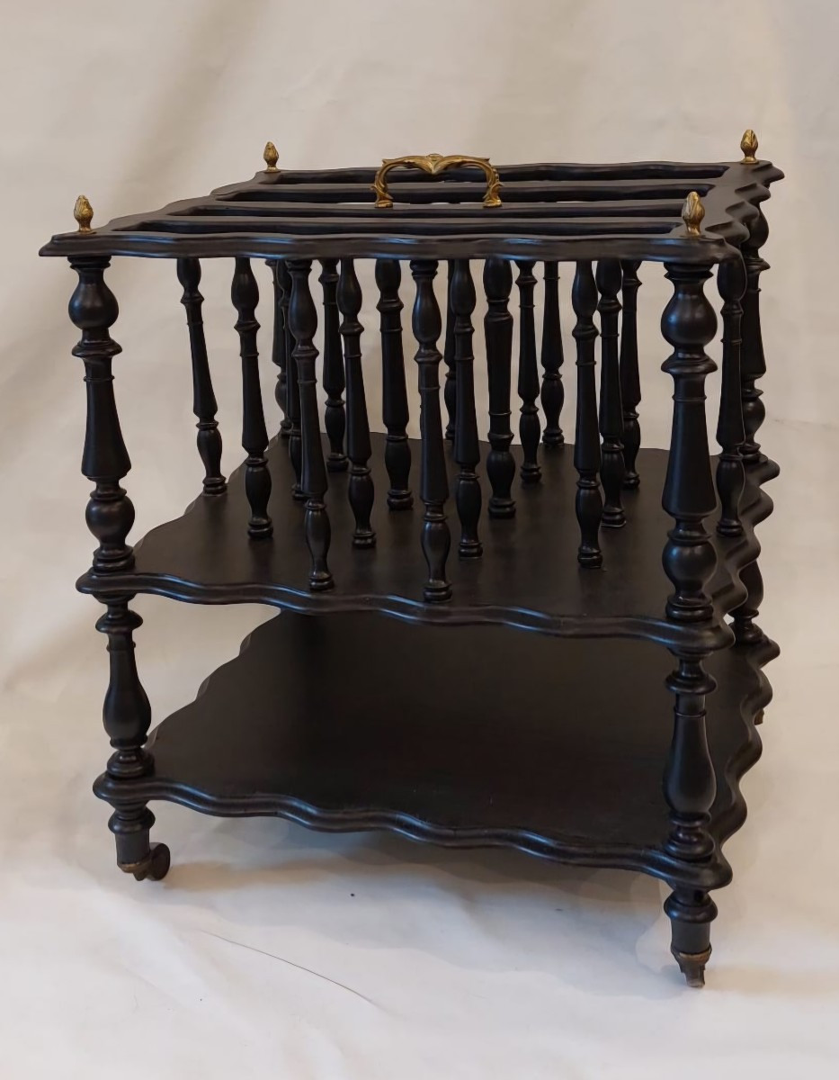 Napoleon III Period Magazine Or Sheet Music Holder.-photo-3