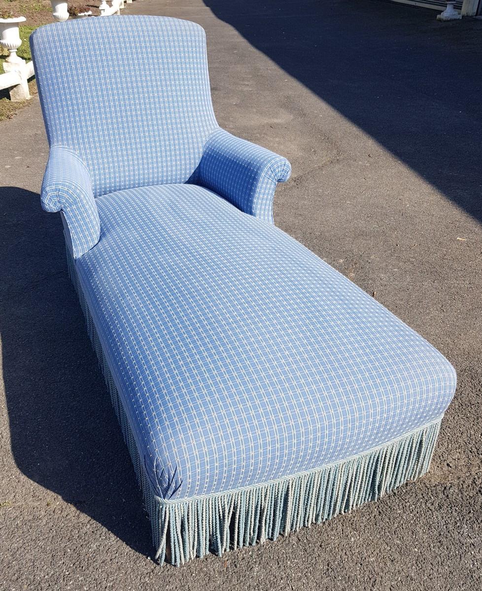 Méridienne Ou Chaise Longue Napoléon III-photo-2