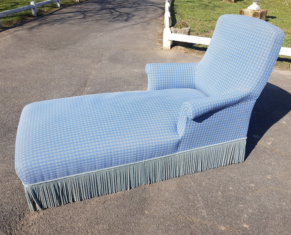 Méridienne Ou Chaise Longue Napoléon III-photo-3