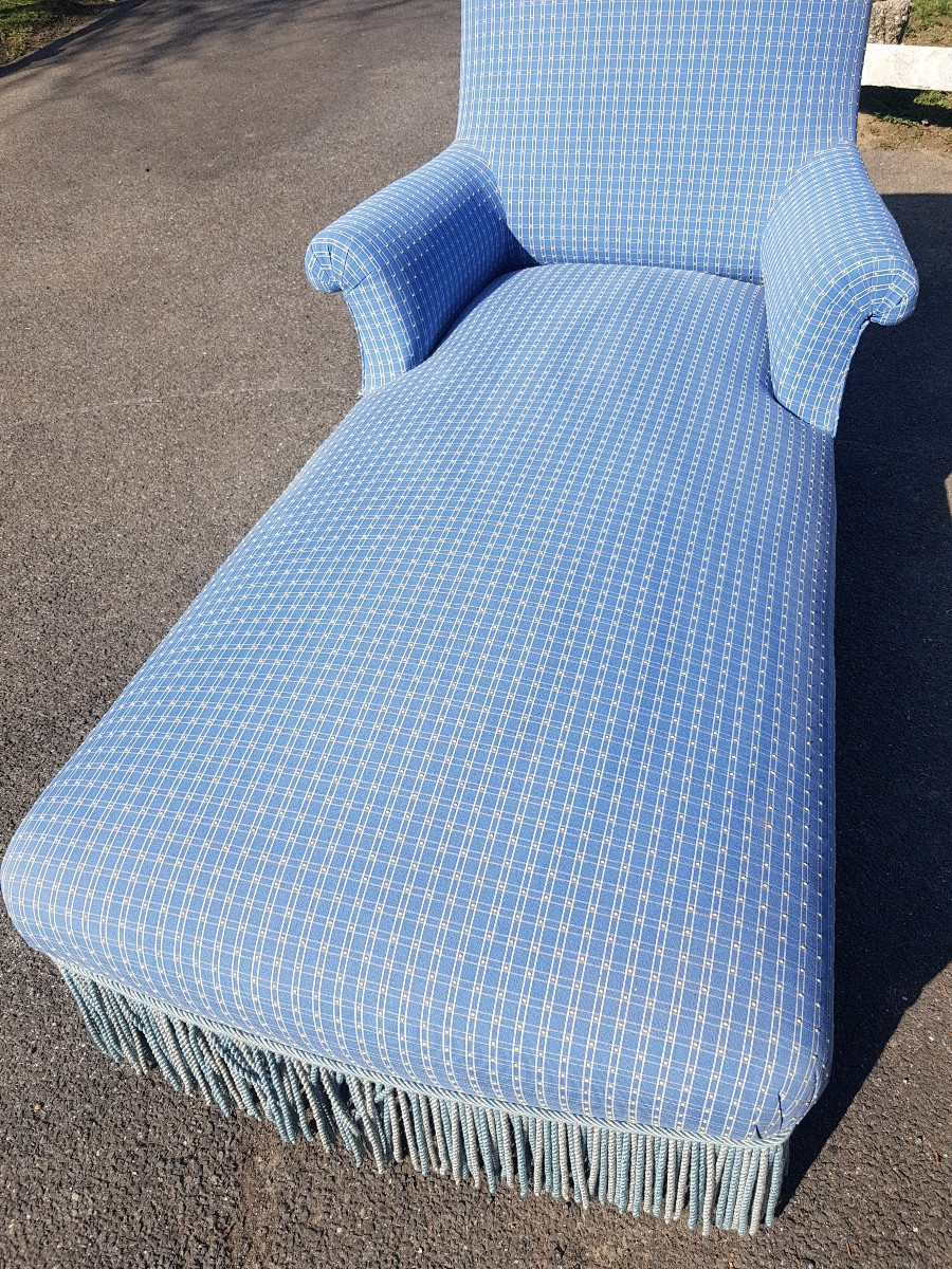Méridienne Ou Chaise Longue Napoléon III-photo-2