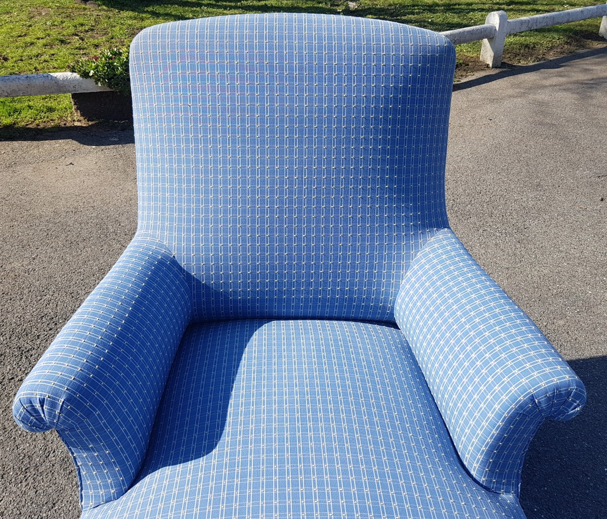 Méridienne Ou Chaise Longue Napoléon III-photo-3