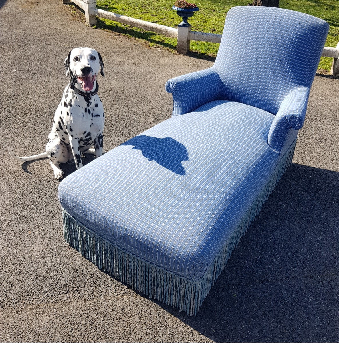 Méridienne Ou Chaise Longue Napoléon III-photo-6