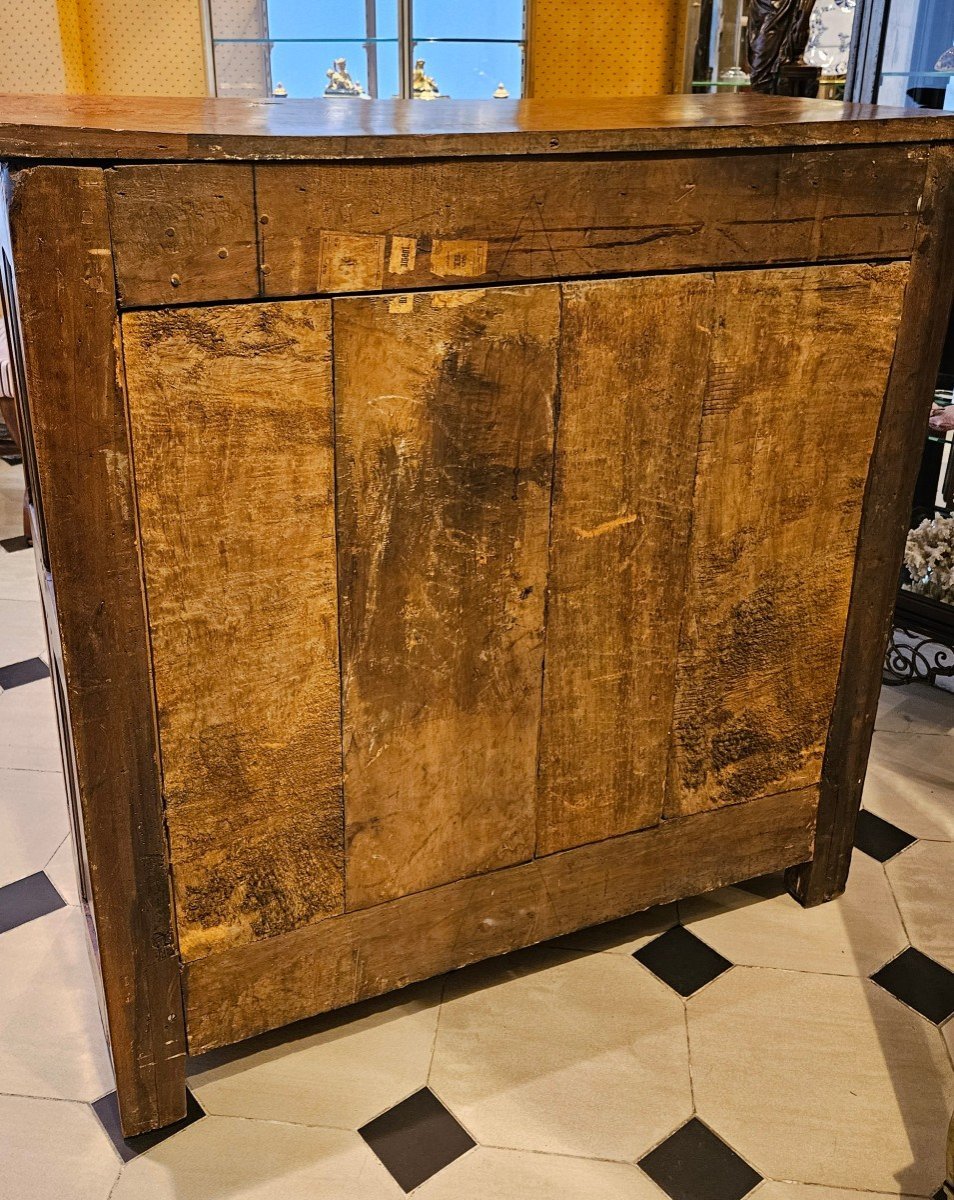 Small Walnut Sideboard From The Early 18th Century.-photo-8