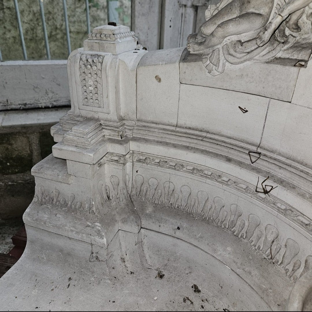 Maurice Maignan 1872 -1946  -  Sculpture : La fontaine du dieu Pan.-photo-1