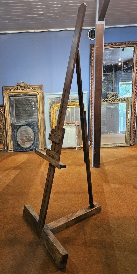 Large, Adjustable Easel From The 19th Century-photo-4