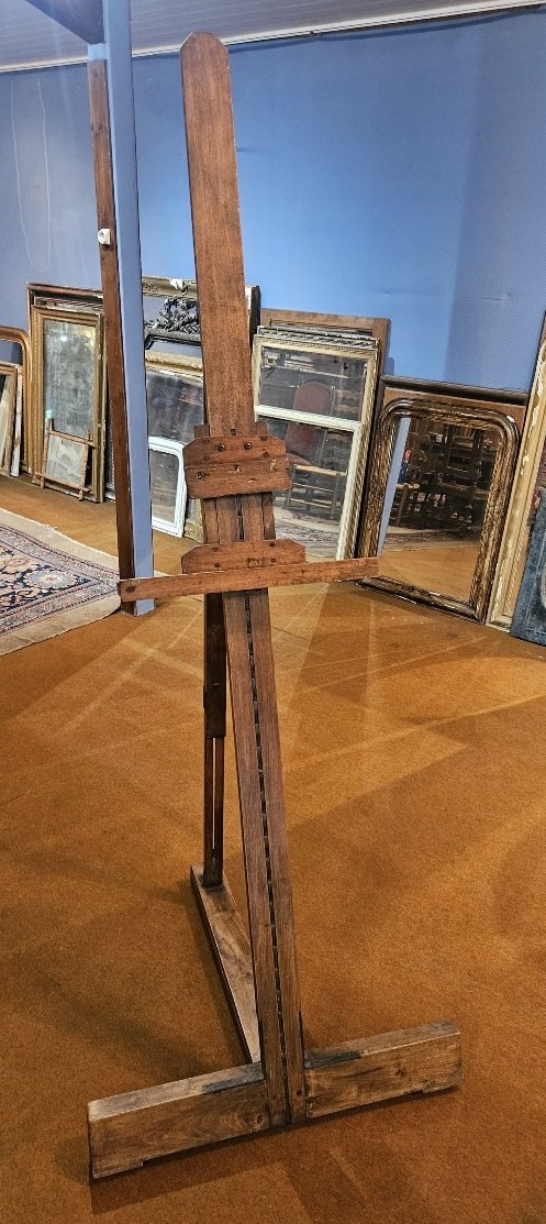 Large, Adjustable Easel From The 19th Century-photo-1
