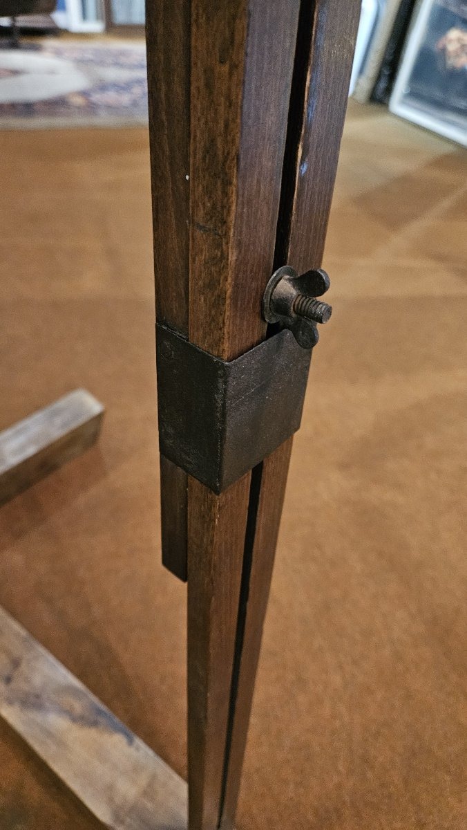 Large, Adjustable Easel From The 19th Century-photo-5