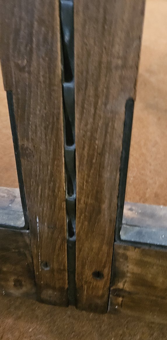 Large, Adjustable Easel From The 19th Century-photo-6