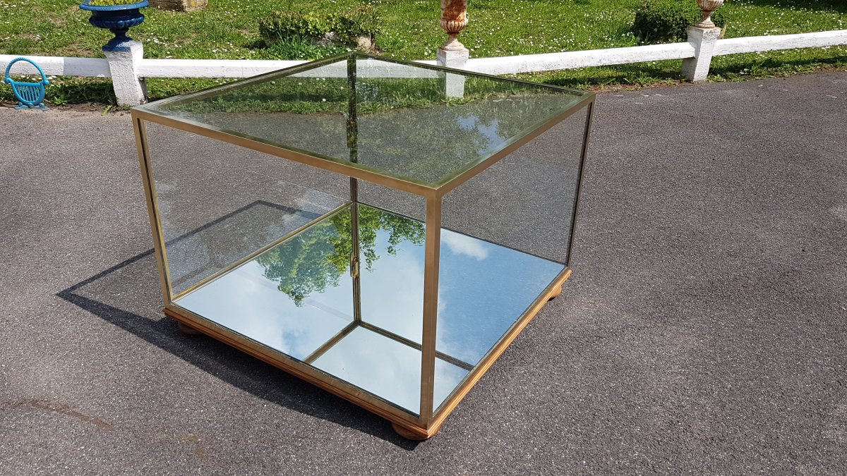 Low Display Case, Brass Counter. -photo-5