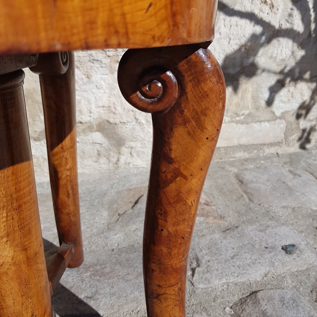 Tabouret De Piano d'époque Charles X.-photo-4