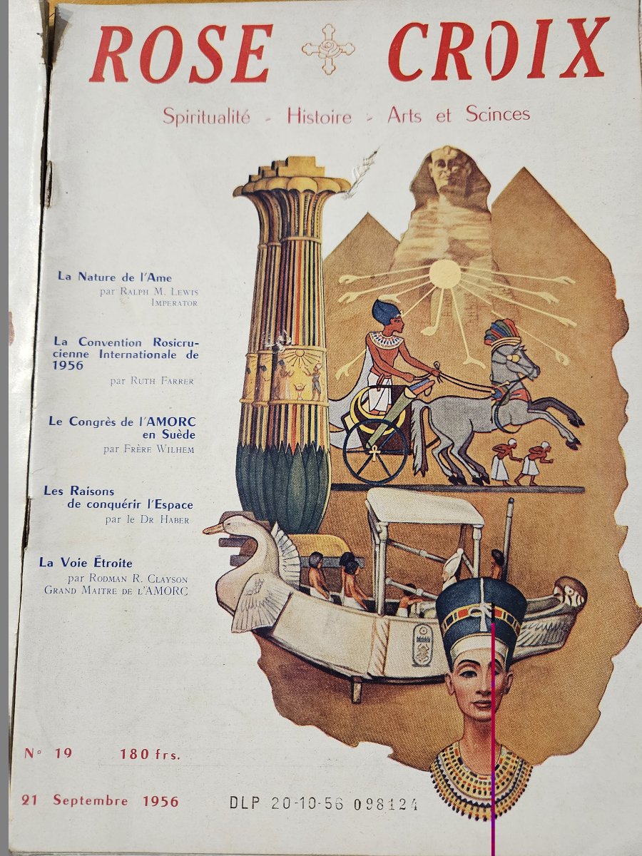 8 revues anciennes « Rose Croix » ,et un document sur  la cathédrale de l’âme.-photo-4
