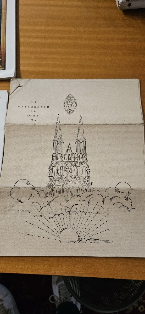 8 revues anciennes « Rose Croix » ,et un document sur  la cathédrale de l’âme.-photo-5