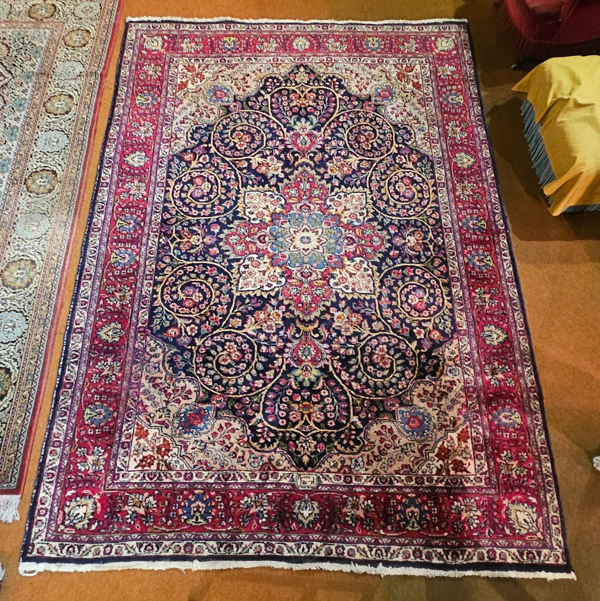 Tapis persan Tabriz . -photo-3