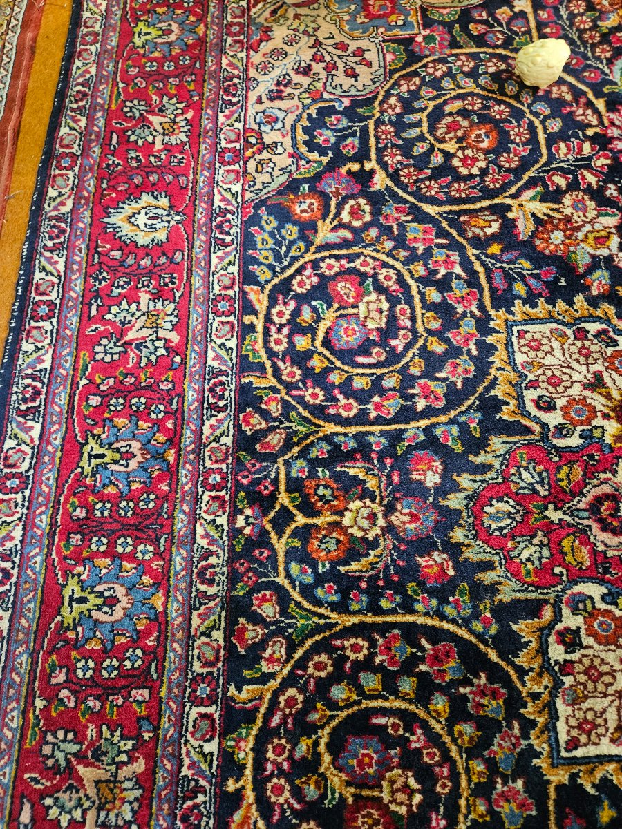 Tapis persan Tabriz . -photo-3