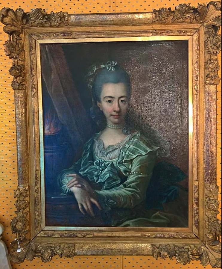Portrait Of An 18th Century Aristocrat.