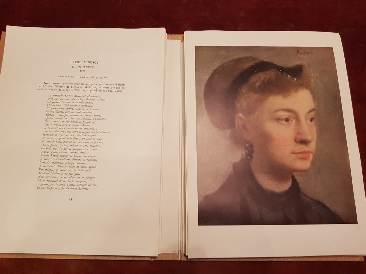 Deux Livres D’art  : Les Impressionnistes De Manet à Cézanne , Et Vincent Van Gogh. 1954-1955.-photo-3