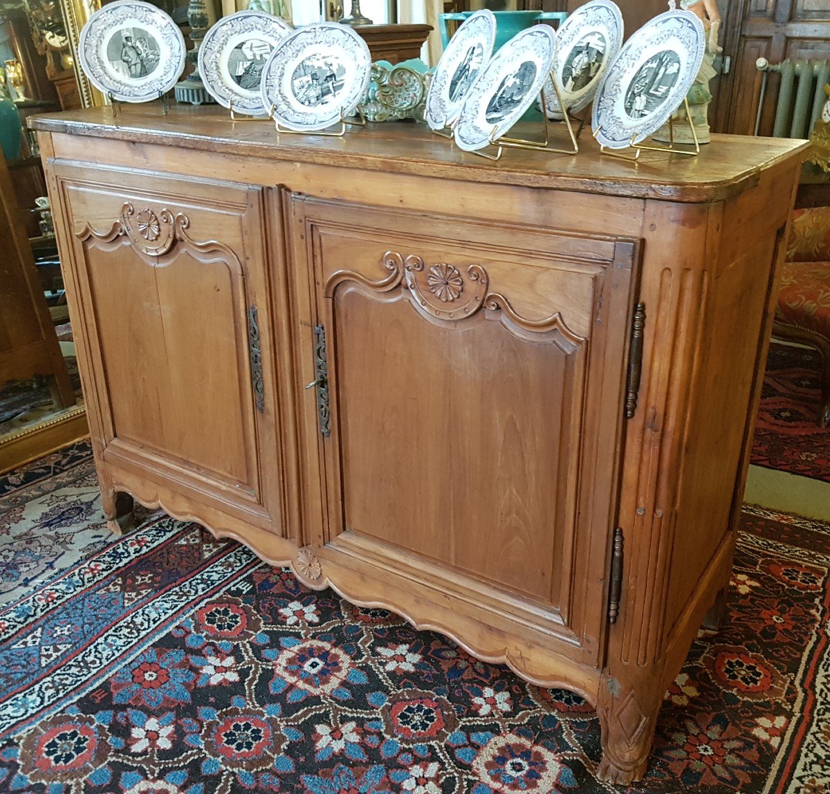 Picard Buffet In Cherry From The XIX ° Century.-photo-2