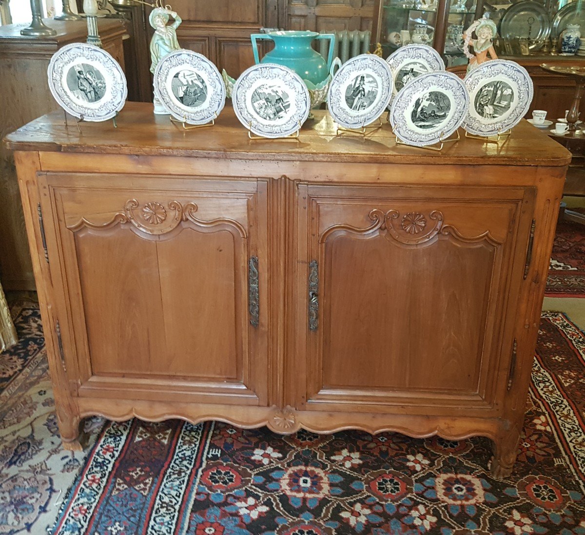 Picard Buffet In Cherry From The XIX ° Century.