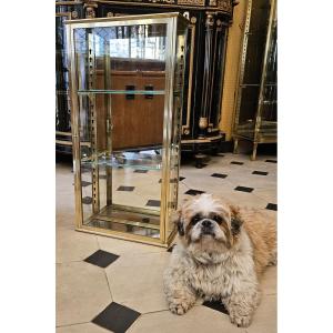 Siegel Brass Wall Display Case                                                         