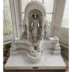 Maurice Maignan 1872 -1946 - Sculpture : La fontaine du dieu Pan.