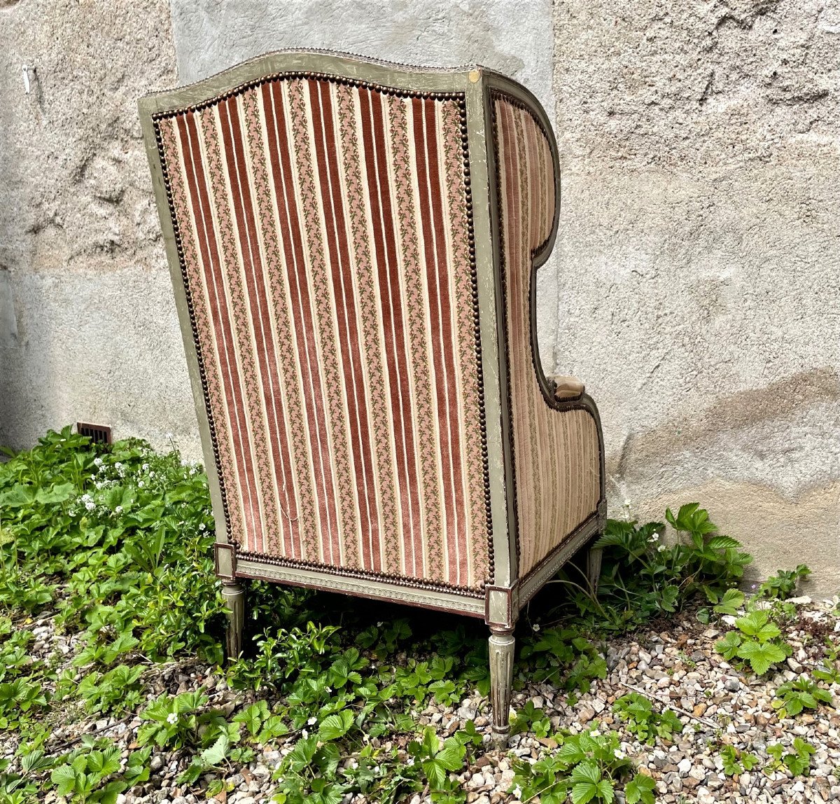 Large Bergere Louis XVI-photo-4