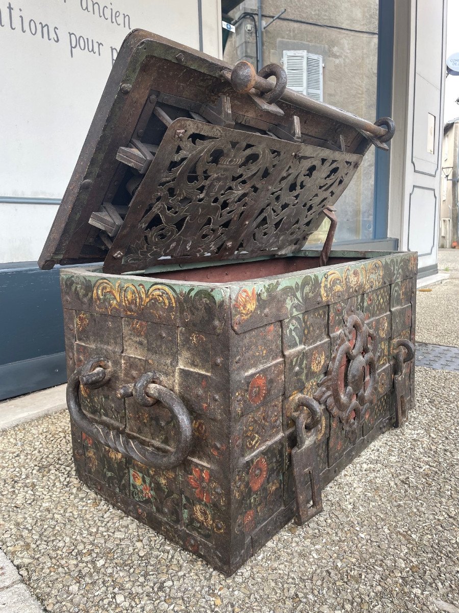 Coffre De Marine, Nuremberg 17eme Siècle-photo-4