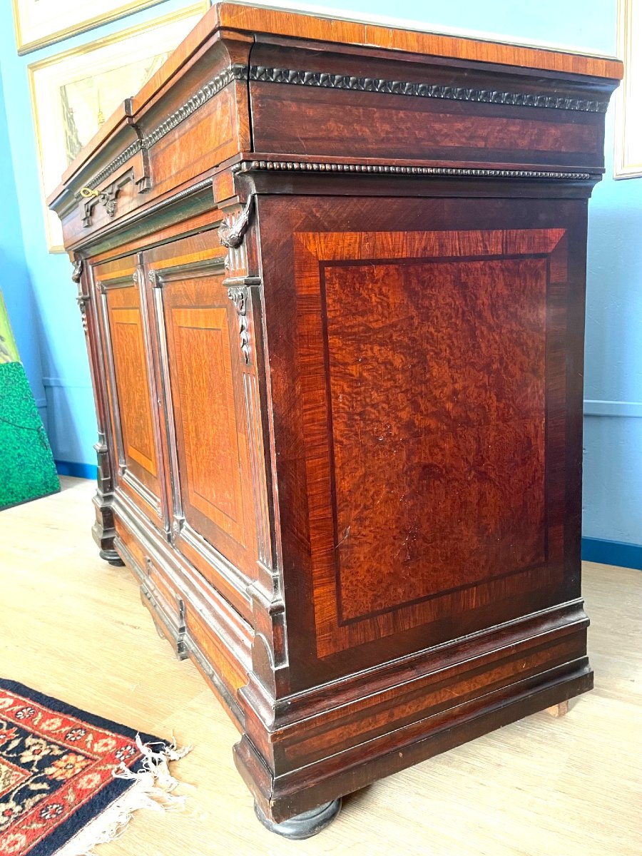 Large Krieger English Chest Of Drawers-photo-2