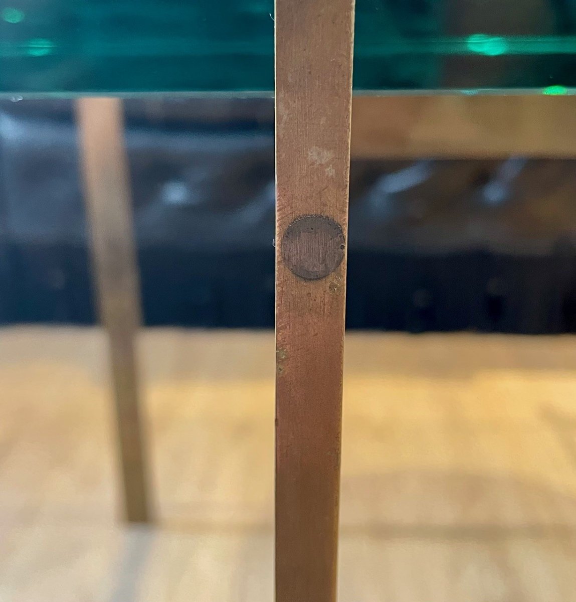 Table basse en bronze-photo-3