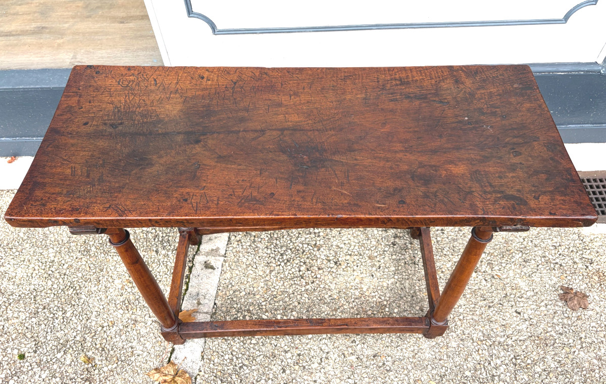Italian Console Table, 17th Century-photo-2