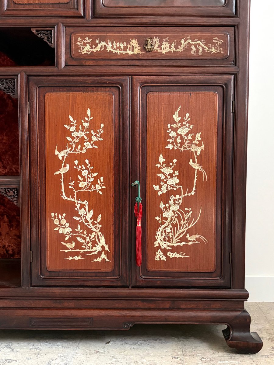 Vitrine chinoisante Gabriel Viardot-photo-4