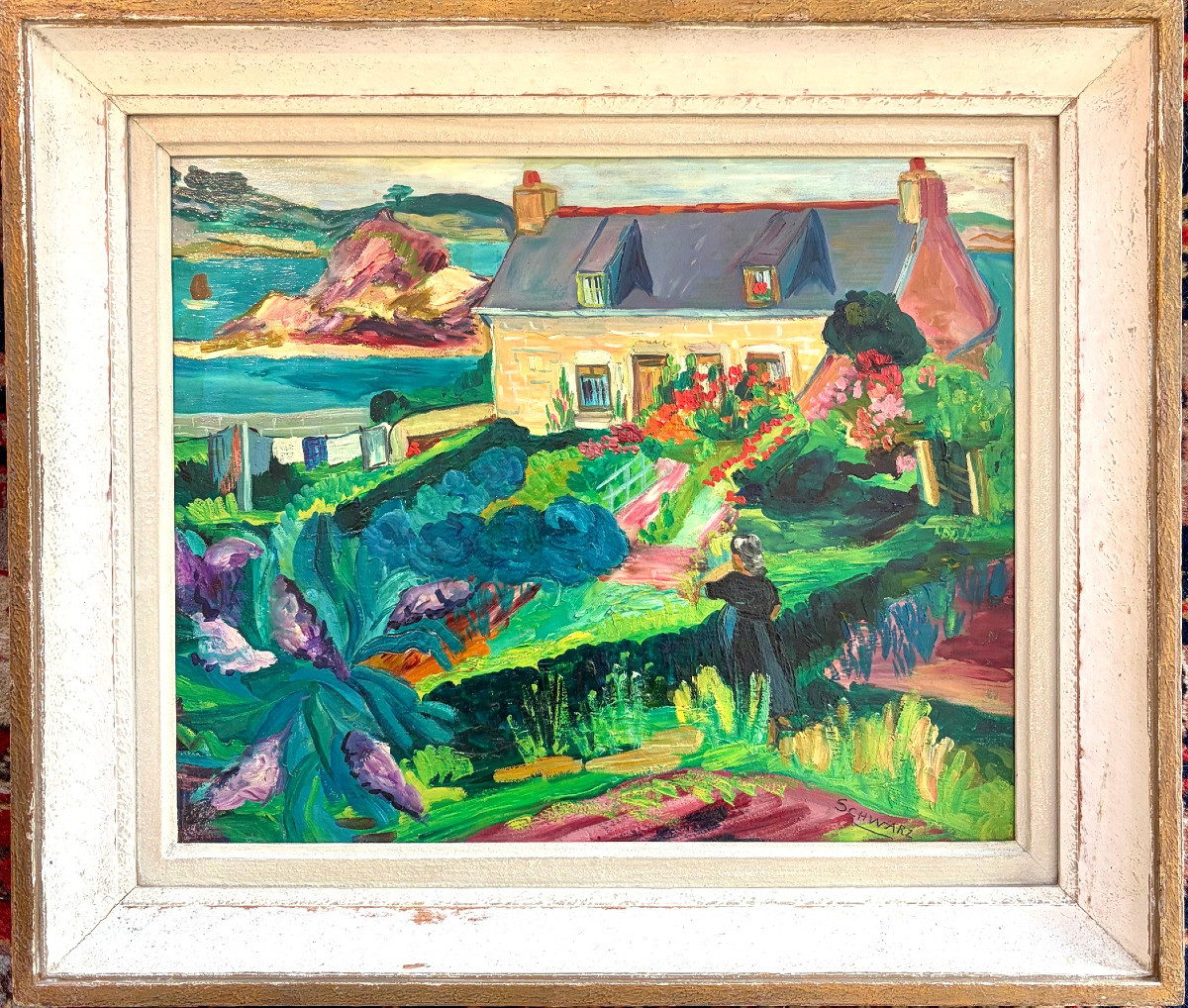 La maison bretonne, salon des artistes francais 1963