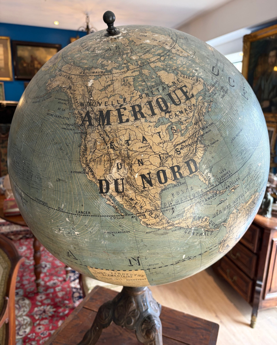 Large 19th-century Globe-photo-1