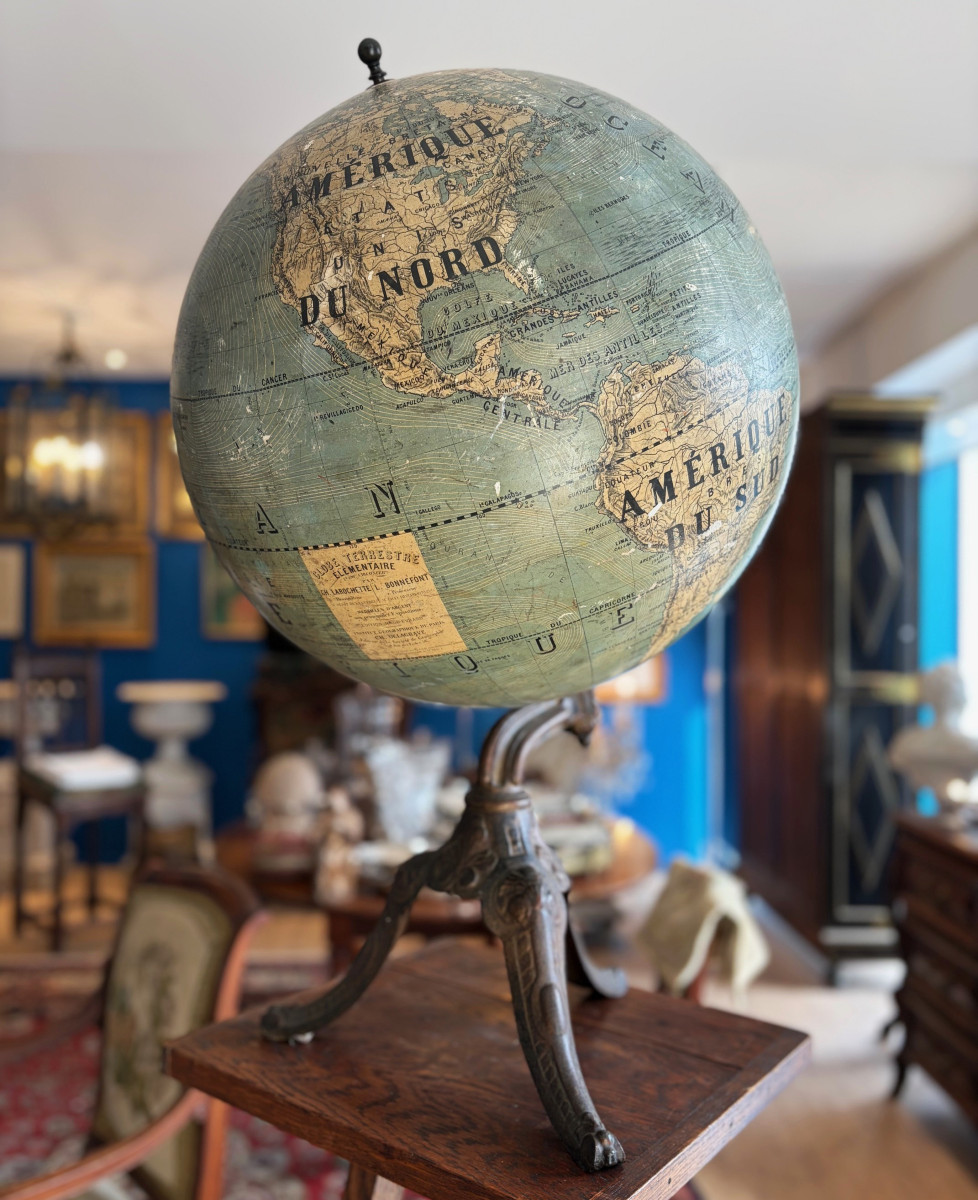 Large 19th-century Globe