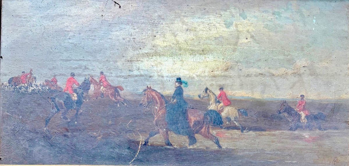 Alexander Von Bensa, l'imperatrice Sissi à la chasse à courre-photo-3