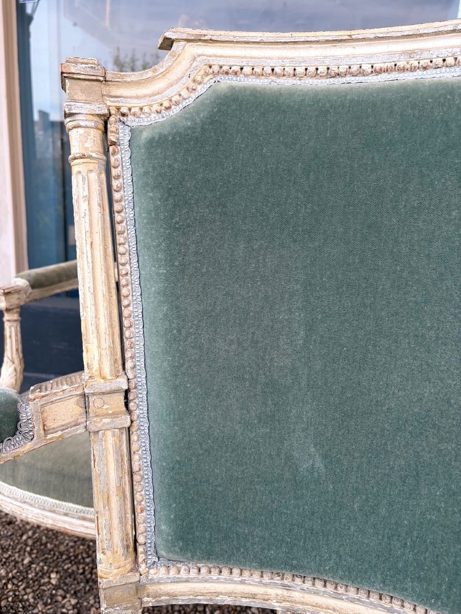 Quatre cabriolets 18eme à colonnes détachées-photo-3