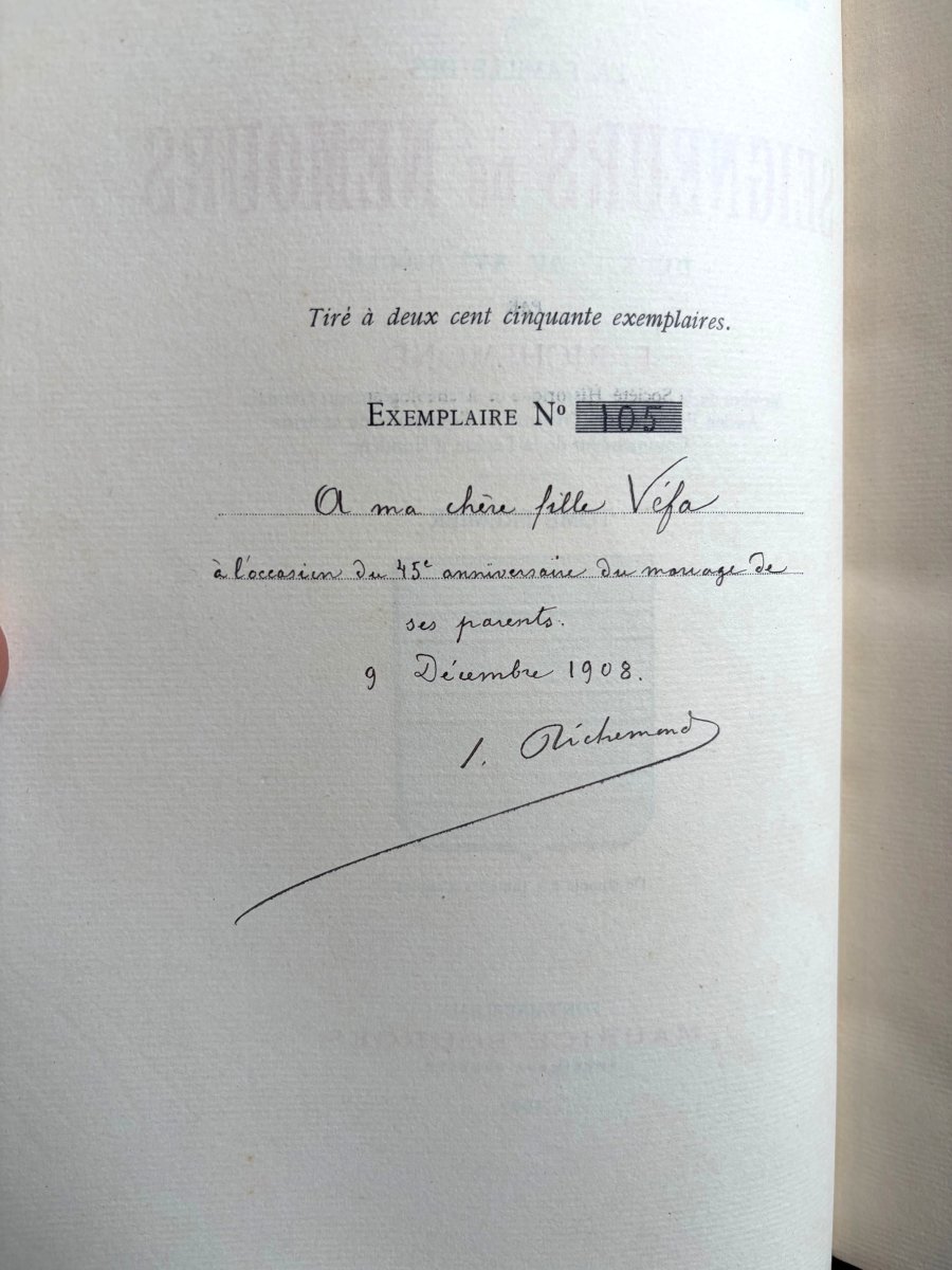 Seigneurs de Nemours, genealogie de Richemond-photo-2