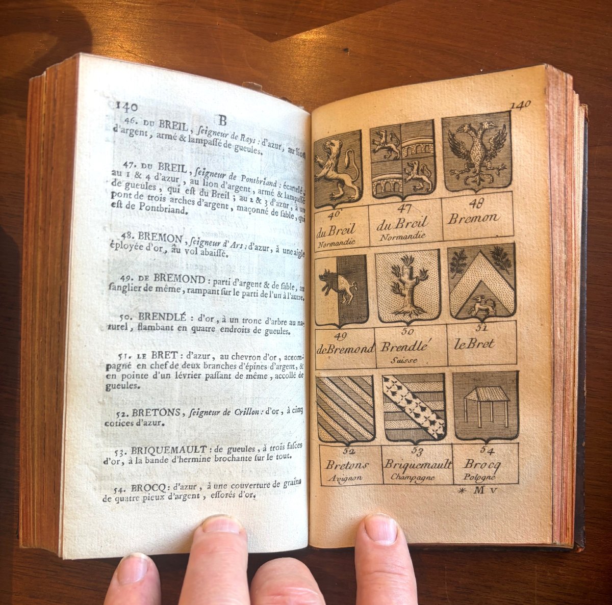 Armorial par Dubuisson 1757-photo-4