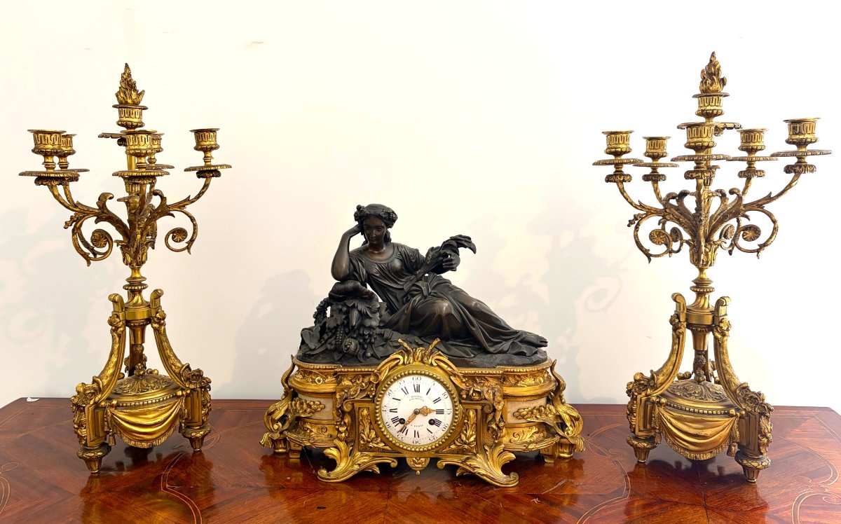 Deniere Napoleon III Bronze Trim