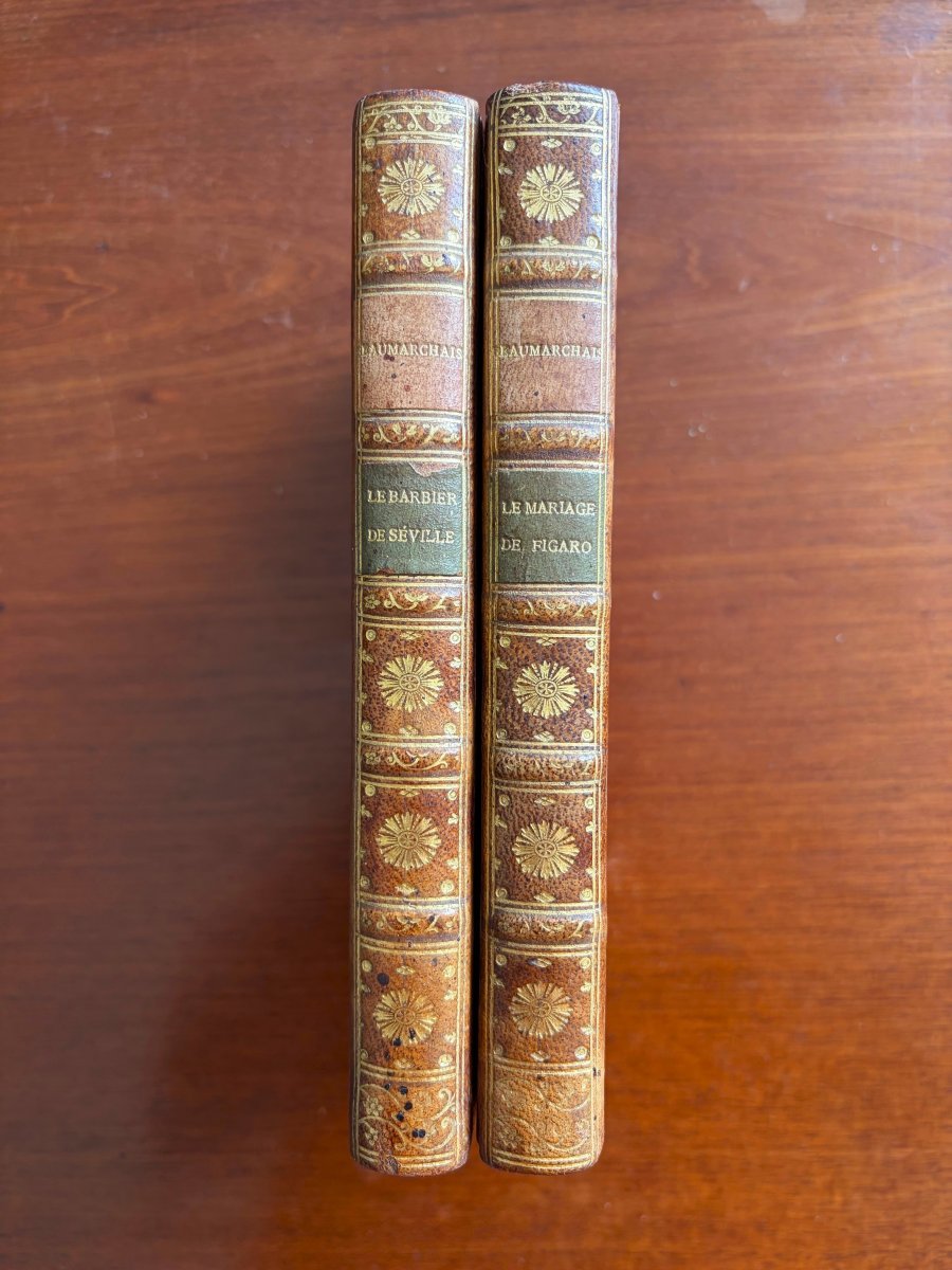 Beaumarchais, Figaro, Le Barbier, Eugenie, edition Jouaust
