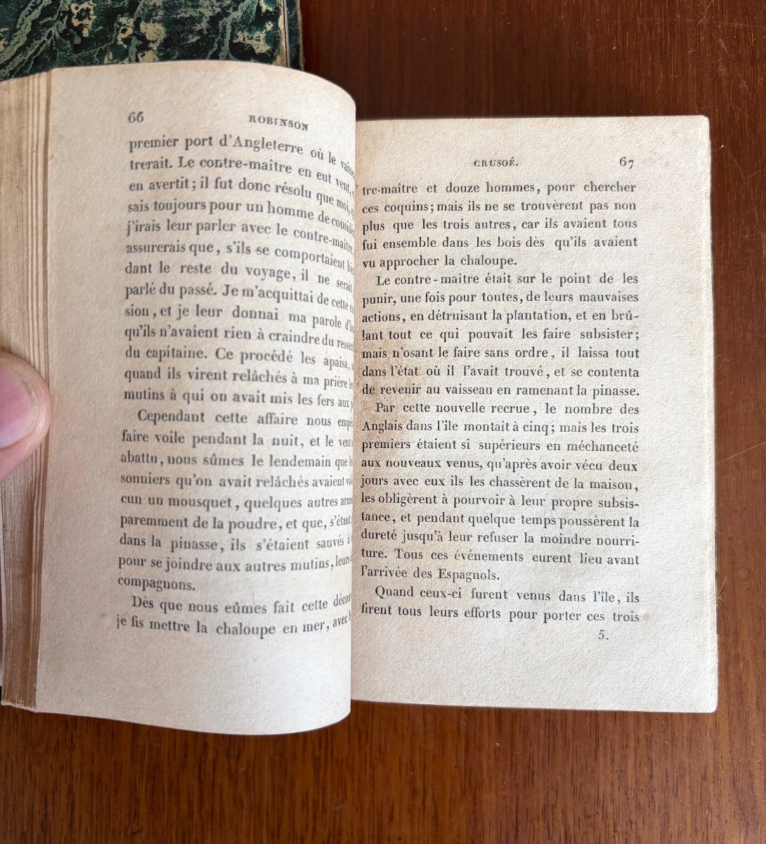 Robinson Crusoe, 1827, With Bookplate-photo-4