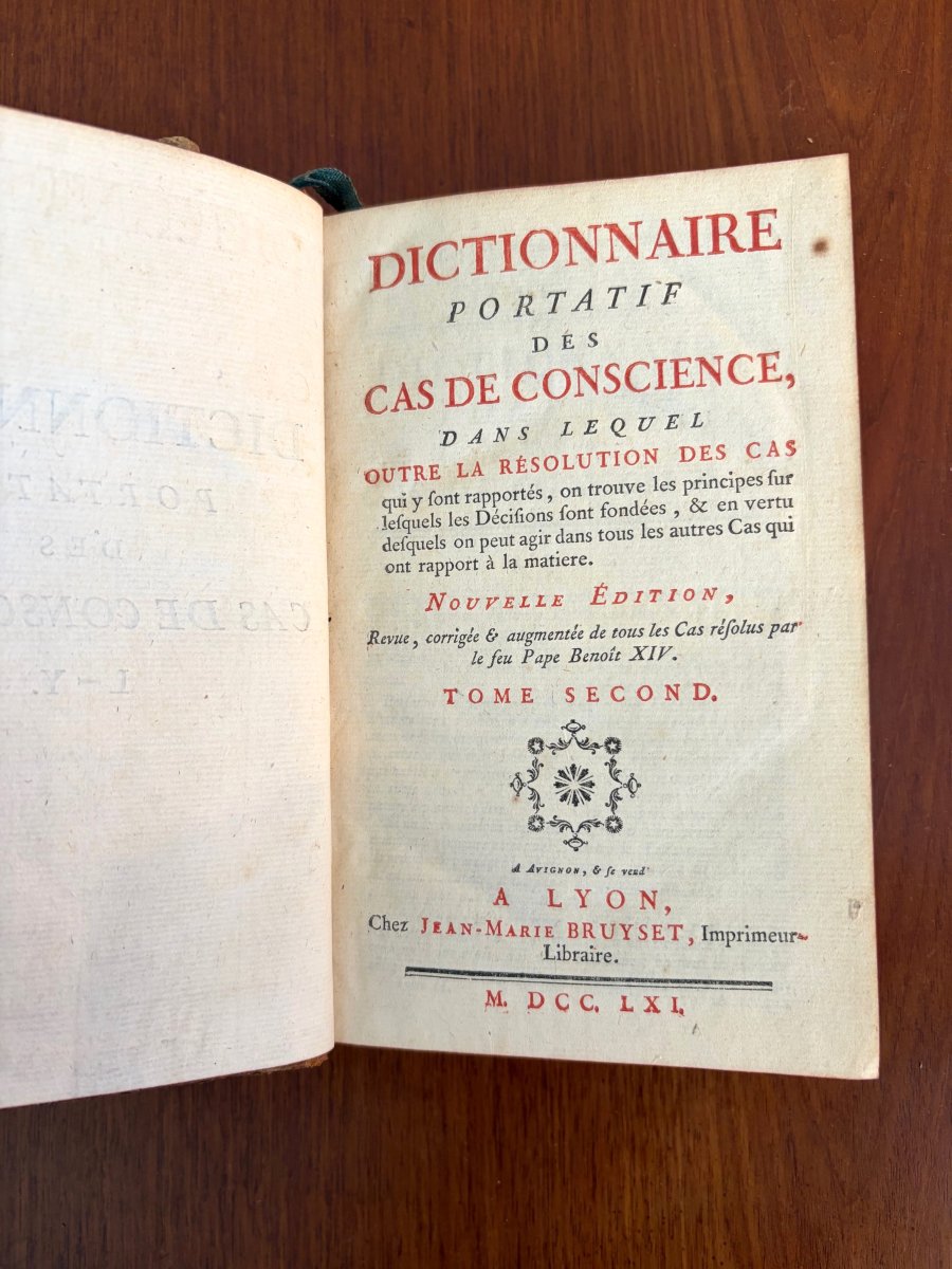 Dictionary Of Cases Of Conscience, 1771-photo-3